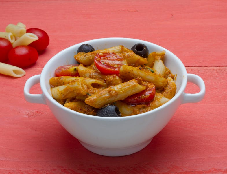 Roasted seasonal vegetables served as a side dish at Piada